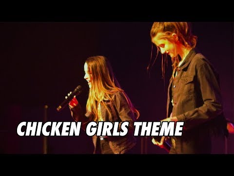 Chicken Girls Theme Song - LIVE in Charlotte w/ Annie, Brooke & Hayden