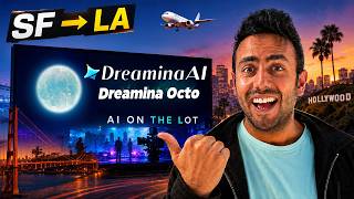 Flew San Francisco to LA! Meet Dreamina Octo at AI on the Lot
