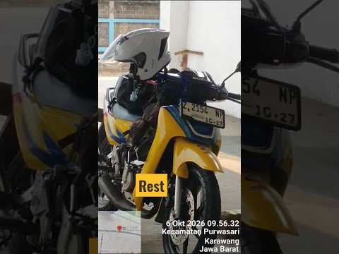 Siap-siap meluncur dengan gaya! 🏍️✨ Satria lumba touring ini bikin setiap perjalanan jadi seru!