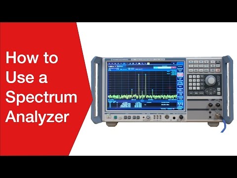 How to use a Spectrum Analyzer; techniques, controls, test methods, hints & tips