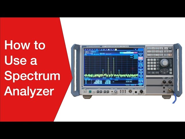 How to Use a Spectrum Analyzer