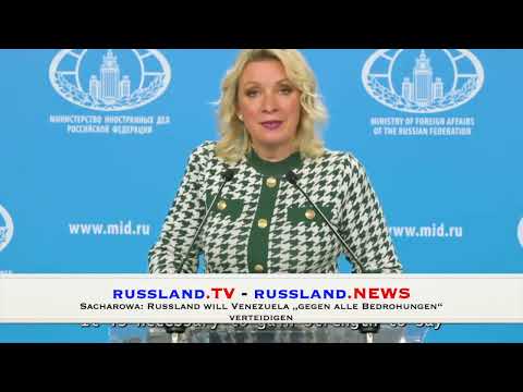 Sacharowa: Russland will Venezuela „gegen alle Bedrohungen“ verteidigen