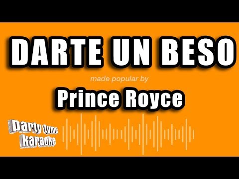 Prince Royce - Darte Un Beso (Versión Karaoke)