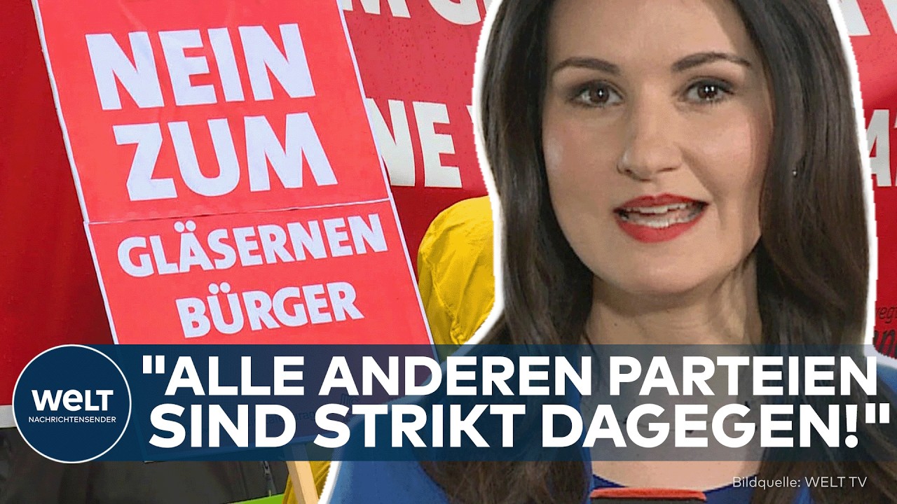 IP-ADRESSENSPEICHERUNG: Neuer Gesetzentwurf! "Alle anderen Parteien sind strikt dagegen!"