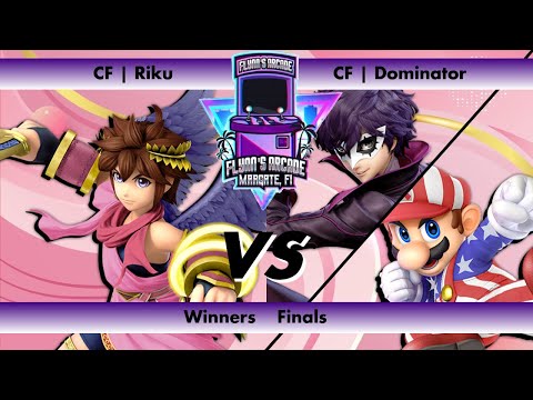 Flynn's Arcade 081 Winners Finals - CF | Riku (Pit) vs CF | Dominator (Joker) Mario SSBU Tournament