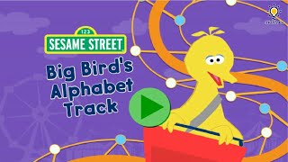 Big Bird&#39;s Alphabet Track - Sesame Street ABCs Games #learning #elmo #sesamestreet #toddlers #kids