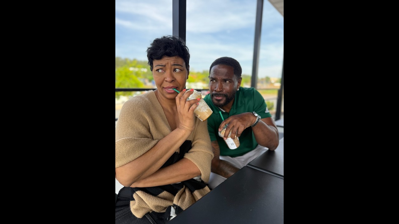 When Charles asks Natasha who she has been sleeping with!