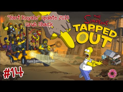 The Simpsons: Tapped Out [279] "Bart Royale" Update (2018) Pt 14 {Grub Shack}
