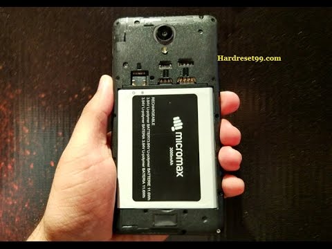 Micromax Canvas 6 Pro Hard reset, Factory Reset & Password Recovery
