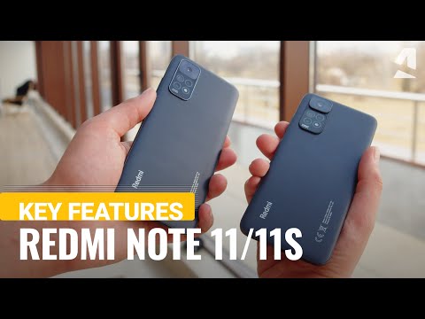 Išmanusis telefonas Xiaomi Redmi Note 11S, 4+128GB, vidurnakčio juodos spalvos video