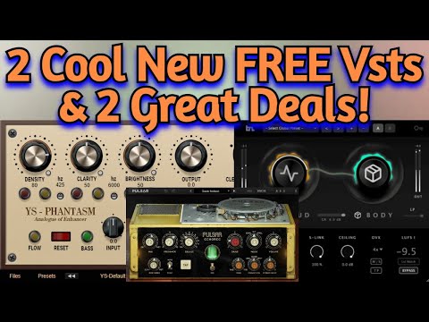 2 New FREE VSTs & Deals - Pulsar Audio, Sample Science, Beatskillz (Cozy Piano, LoudBody & Echorec)