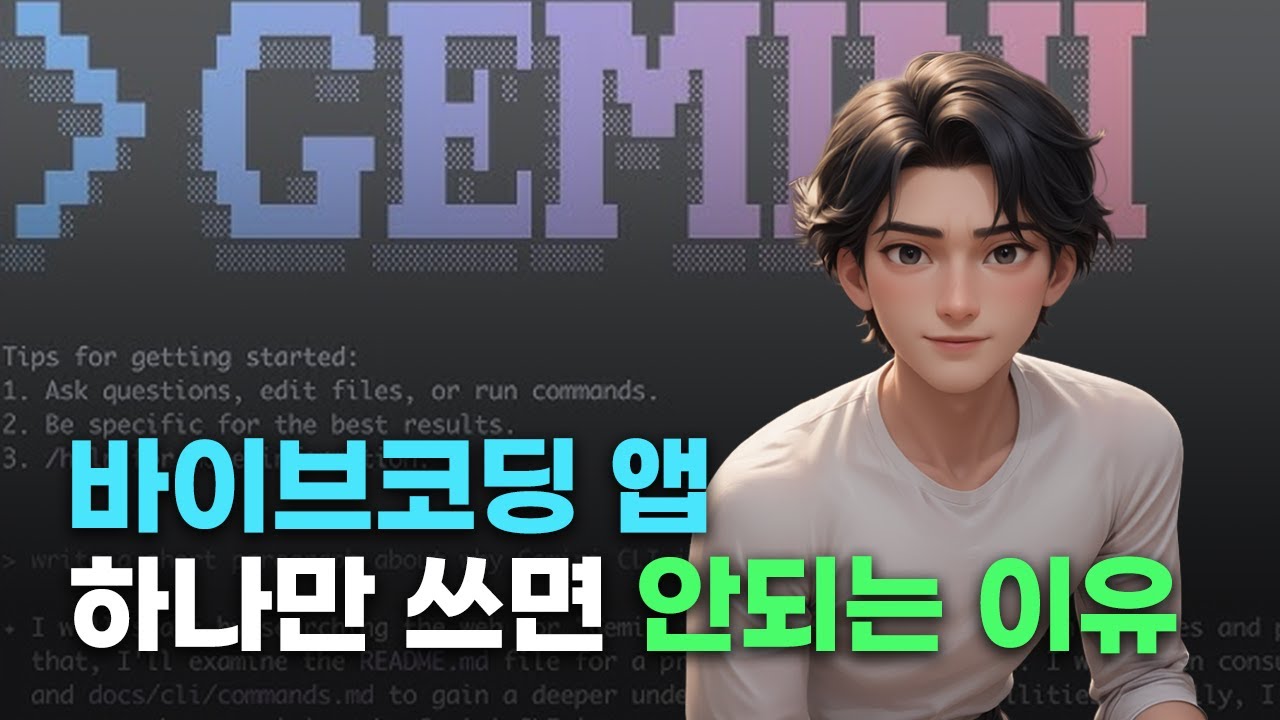 바이브코딩 조합은 이게 최고입니다 | Gemini CLI, Cursor