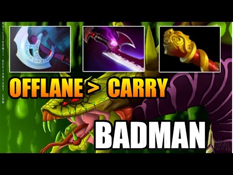 Badman [Venomancer] from Offlane to Carry Role Dota 2 7.01