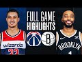 WIZARDS at NETS | FULL GAME HIGHLIGHTS | December 8, 2023