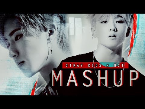 STRAY KIDS & NCT — Side Effects / Black on Black / GO (MASHUP)