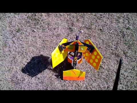 VTOL ELECTRIC PLANE SUB250 - THRUST VECTORING - MONOPHAN