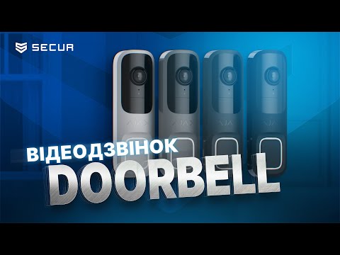 DoorBell graphite Дверной видеозвонок - фото 1 - id-p2559101768