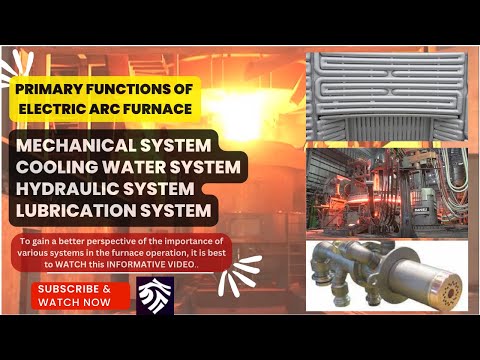 Primary Integral Systems Necessary for the operation of Electric Arc Furnace, Must Watch...
