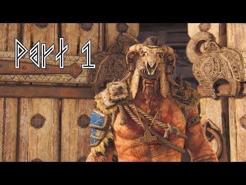 For Honor Viking Campaign Walkthrough Gameplay Part 1 - Raiding the raides [PS4 - Guide]