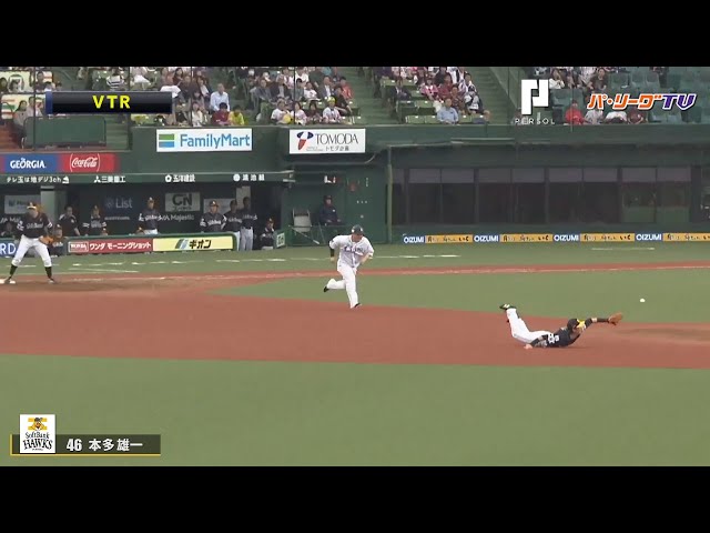 鉄壁二遊間がここにあり!! ホークス・本多&今宮