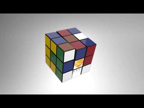 B6   Rubiks Cube Logo Reveal @darainanimation