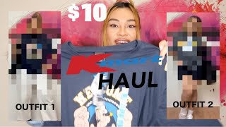 KMART HAUL (90's aesthetic/MENS T-SHIRTS) | $50 budget