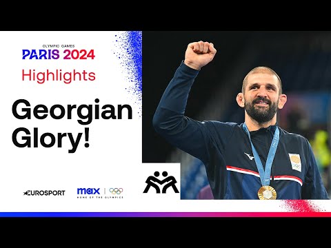 Georgia’s Geno Petriashvili finally clinches 125kg freestyle gold in dramatic final 🇬🇪 | #Paris2024