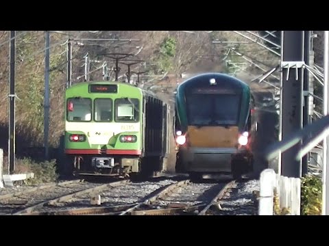 IE 8300 and 22000 Class Trains - Clontarf Road Station, Dublin