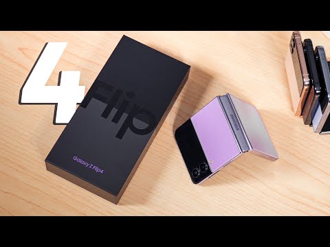 Samsung Galaxy Z Flip 4 UNBOXING + HANDS ON!