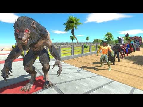 Werewolves Oasis Death Run - Animal Revolt Battle Simulator