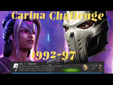 Carina‘s Challenges - 1992-97 - Rogue only - Act 6.1.5 | MCOC