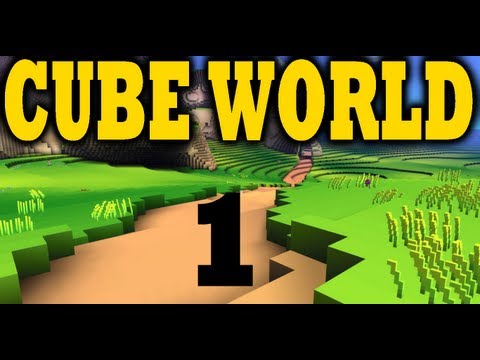 Cube World #1 - First Time Adventure!