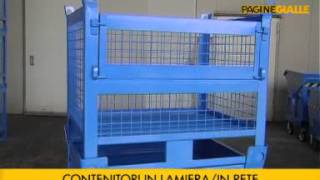 preview picture of video 'ANSALONI CONTENITORI SRL Contenitori in lamiera/in rete ANSALONI CONTENITORI srl (MN)'
