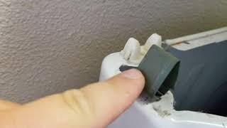 Whirlpool Cabrio drier model WED7300XW0 - How to pop open the top for repair or maintenance