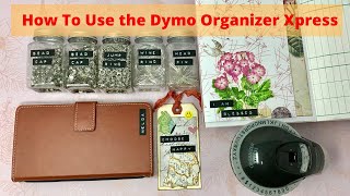 The Dymo Organizer Xpress Tool For Labeling #dymo #neldascrafts #dymoxpress