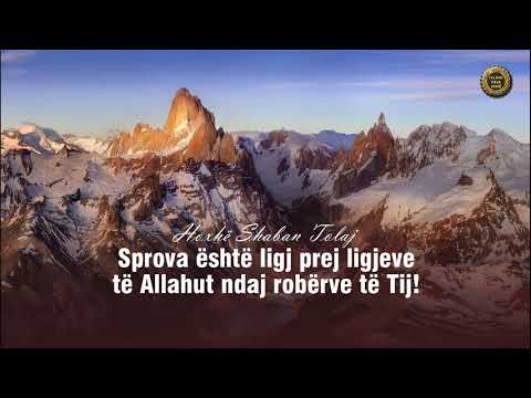 Sprova është ligj prej ligjeve të Allahut ndaj robërve të Tij! {Hutbe} - Shaban Tolaj