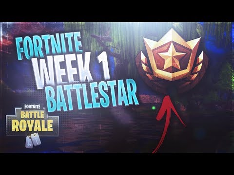 Season 6 Week 1 Battlestar Locations Guide (Hunting Party Challenges) - Fortnite Battle Royale