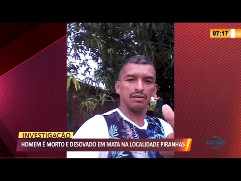 Homem eÌ morto e desovado em mata na localidade Piranhas 24 08 2021