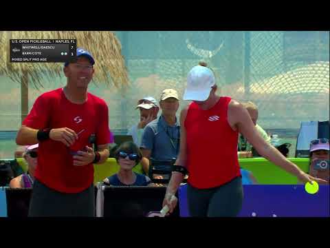 Day 3 - 2024 Minto US Open Pickleball Championships - Mixed PRO Split Age