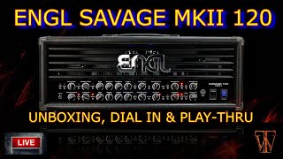 Video thumbnail for ENGL Savage 120 MKII Unboxing, Demo & Playthrough by TONE WARS