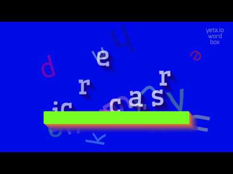 RICERCARS - HOW TO SAY RICERCARS? #ricercars