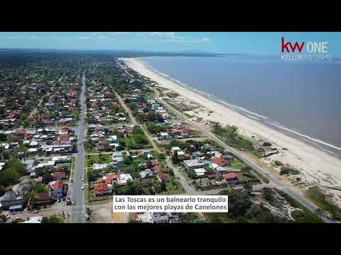 Venta de terreno en esquina sobre avenida principal, Las Toscas, Canelones