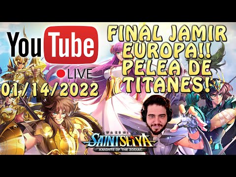 JAMIR ENERO 2022 - FINAL DE EUROPA! FAKIR Vs. GRAYHEYS! PELEA DE TITANES! Saint Seiya Awakening