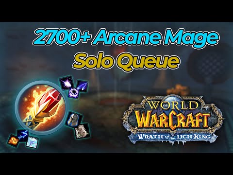 Rank 1 Arcane Mage Solo Queue on Warmane