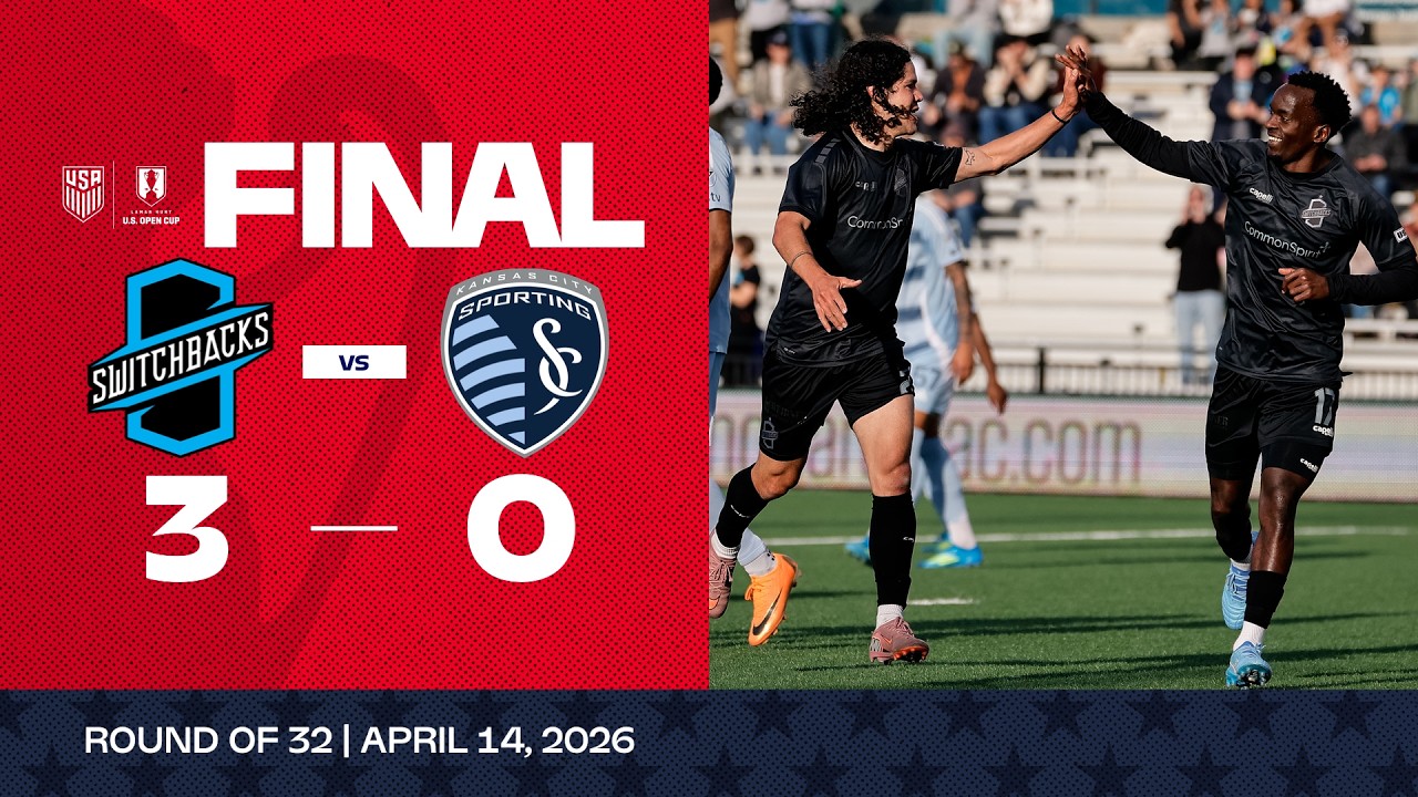 Colorado Springs Switchbacks vs Sporting Kansas City Highlights