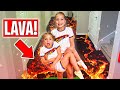 Playing Floor Is Lava In My House My Baby Sister Chooses Our Consequences