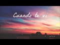 VICENTICO - Cuando te vi (letra)