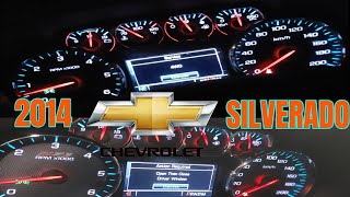 2014 Chevrolet Silverado C0398 and C0364 and a Window Message