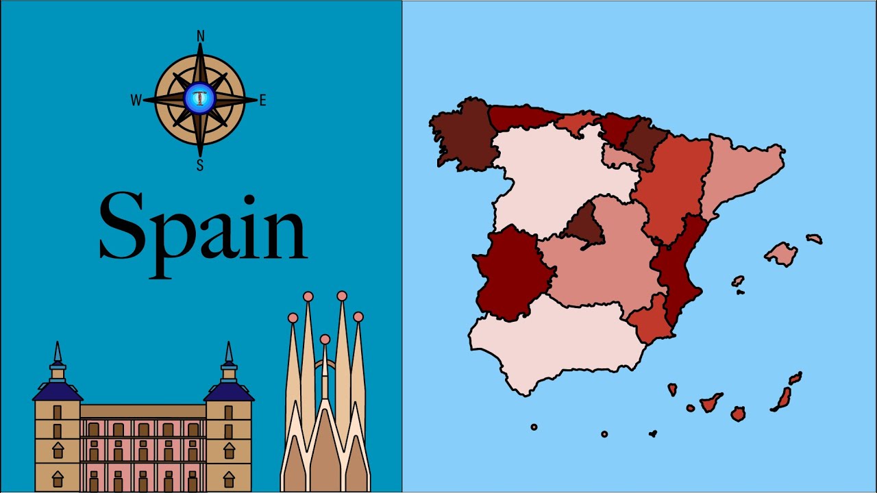 20 Maps of Spain with Statistics by Region 🇪🇸