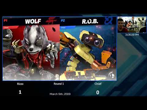 Rizzo vs Chief - Tech Central R - March 9th, 2019 - Smash Bros Ultimate